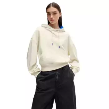 Худи HUGO Cropped B 2 10258043, белый