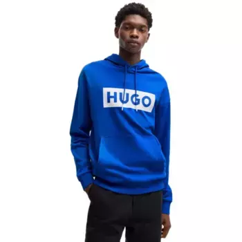 Худи HUGO Nalves 10249110 BLUE, синий