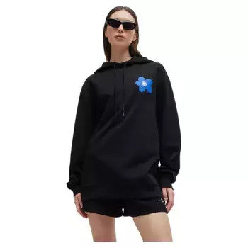 Худи HUGO Oversized 01 BLUE, черный