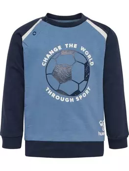 Худи Hummel Athletic Sweatshirt, цвет night blue/light blue