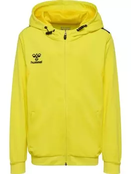 Худи Hummel Athletic Zip-Up Hoodie AUTHENTIC PL, желтый