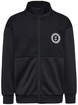 Худи Hummel Athletic Zip-Up Hoodie, черный