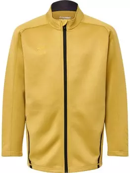 Худи Hummel Athletic Zip-Up Hoodie, цвет Mustard