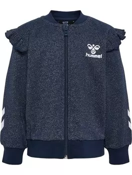 Худи Hummel Athletic Zip-Up Hoodie, морской синий