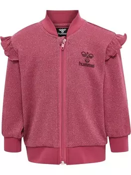 Худи Hummel Athletic Zip-Up Hoodie Sally, пурпурный