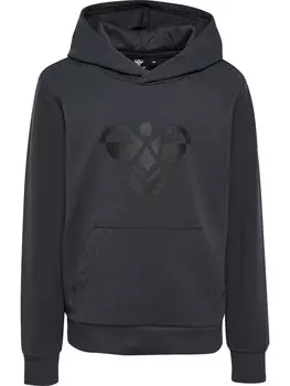 Худи Hummel Hmlcuatro Kinder, цвет asphalt/black
