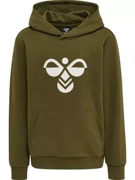 Худи Hummel Hmlcuatro Kinder, цвет dark olive
