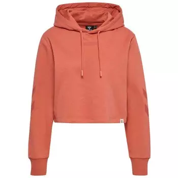 Худи Hummel Legacy Cropped, оранжевый