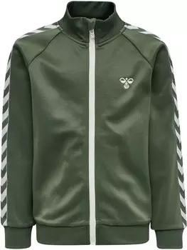 Худи Hummel Regular fit Athletic Zip-Up Hoodie Kick, хаки