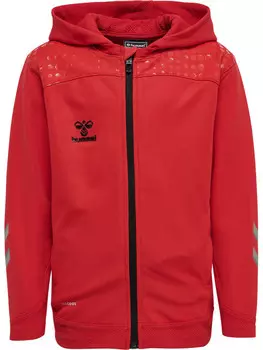 Худи Hummel Reiverschluss Hmllead Fuball Kinder, цвет true red