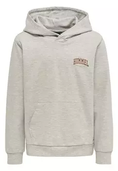 Худи Hummel, светло-серый меланж