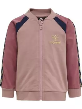 Худи Hummel Zip-Up Hoodie, темно-розовый