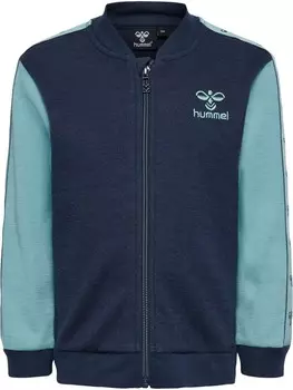 Худи Hummel Zip-Up Hoodie Wulbato, цвет marine blue/Light blue