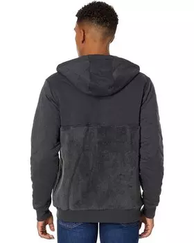 Худи Hurley Blanket Mix Full Zip Hoodie, цвет Dark Stone Grey