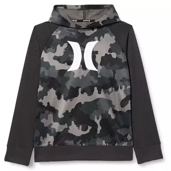 Худи Hurley H2O Dri Solar Icon Kids, серый