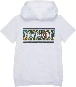 Худи Hurley Short Sleeve Pullover Hoodie, цвет Birch Heather