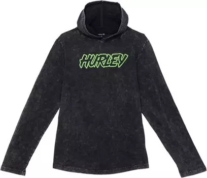 Худи Hurley Tie-Dye Pullover Hoodie, черный