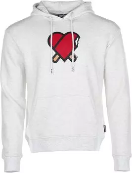 Худи Ice Cream Heart Hoodie, цвет Light Heather Grey