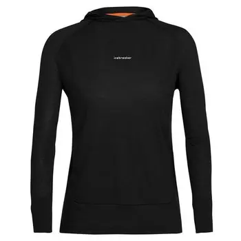 Худи Icebreaker Cool-Lite Merino, черный