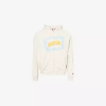 Худи Icecream Block с логотипом, бежевый