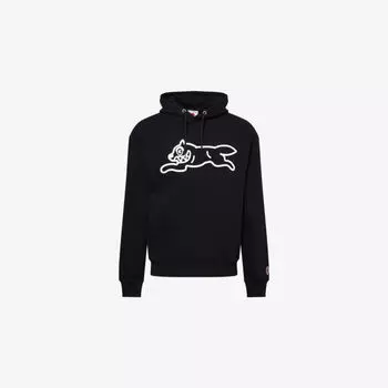 Худи Icecream Running dog с принтом, черный