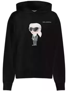 Худи Ikon KARL LAGERFELD, черный