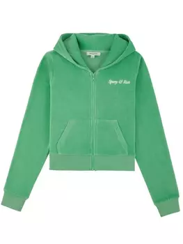 Худи Italic Logo Sporty & Rich, зеленый