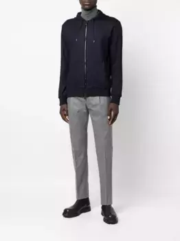 Худи из джерси Moorer, синий