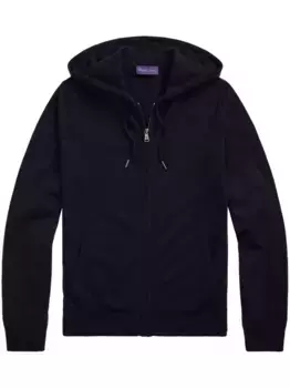 Худи из джерси Ralph Lauren Purple Label, синий