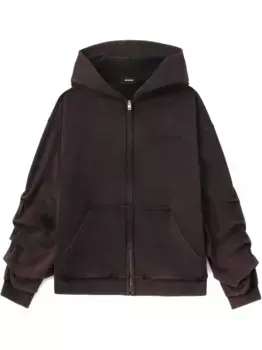 Худи из джерси We11done, черный