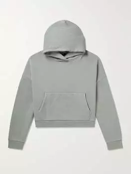 Худи из хлопкового джерси ENTIRE STUDIOS, серый