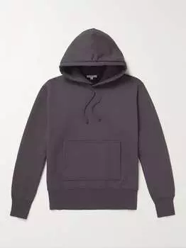 Худи из хлопкового джерси Lady White Co, серый