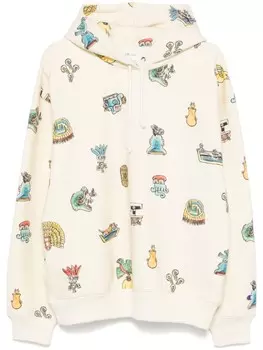 Худи из коллаборации с Angelo Baque Champion, белый