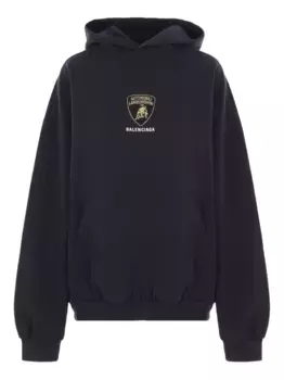 Худи из коллаборации с Lamborghini BALENCIAGA, синий
