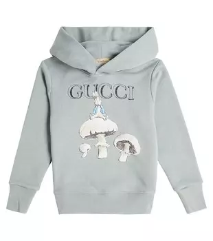 Худи из коллаборации с peter rabbit Gucci, бежевый