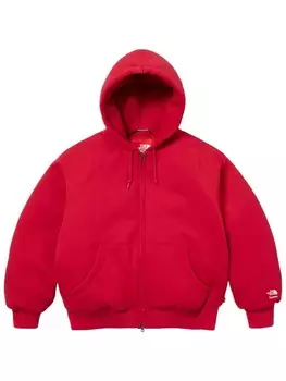 Худи из коллаборации с The North Face Supreme, красный