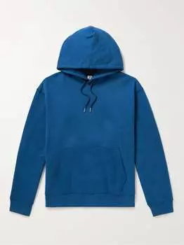 Худи из органического хлопкового джерси Owl ARKET, синий