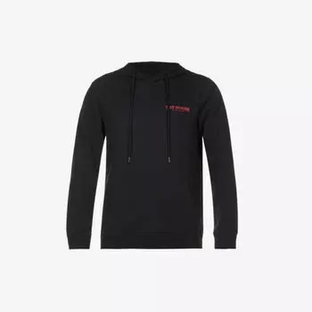 Худи из смесового хлопка с логотипом Arch True Religion, оникс