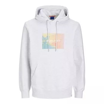 Худи Jack & Jones Aruba Sunset Branding, белый