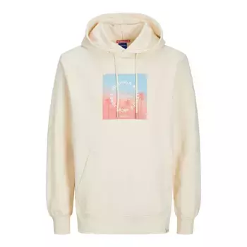 Худи Jack & Jones Aruba Sunset Branding, бежевый