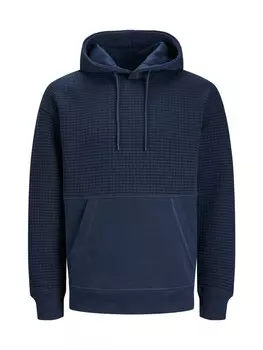 Худи Jack & Jones Black Structure, темно-синий