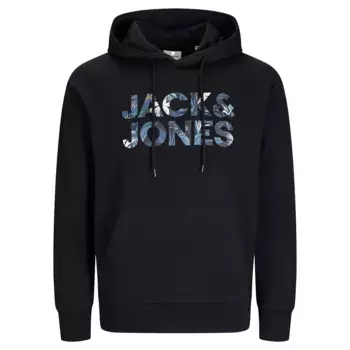 Худи Jack & Jones Bryan Corp Logo, черный
