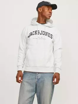 Худи Jack & Jones Caleb, светло-серый