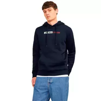 Худи Jack & Jones Corp Logo Play, синий