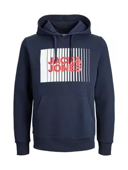 Худи Jack & Jones Corp Logo, темно-синий
