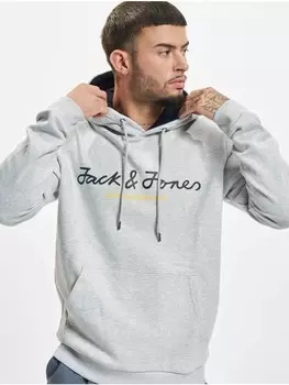 Худи Jack & Jones, цвет light grey melange