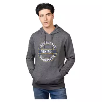 Худи Jack & Jones Denim, серый