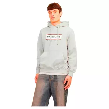 Худи Jack & Jones Frederiksberg Box, серый