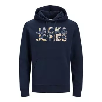 Худи Jack & Jones Jeff Corp Logo, синий