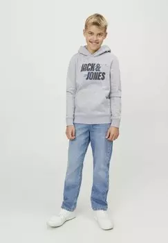 Худи Jack & Jones Junior, цвет light grey melange
